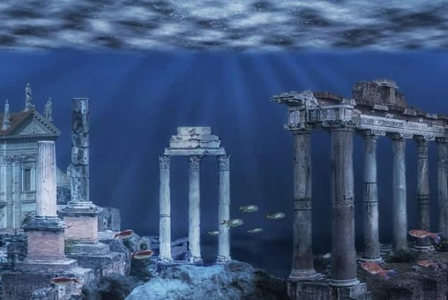Εικονογράφηση από τα ερείπια του πολιτισμού της Ατλαντίδας