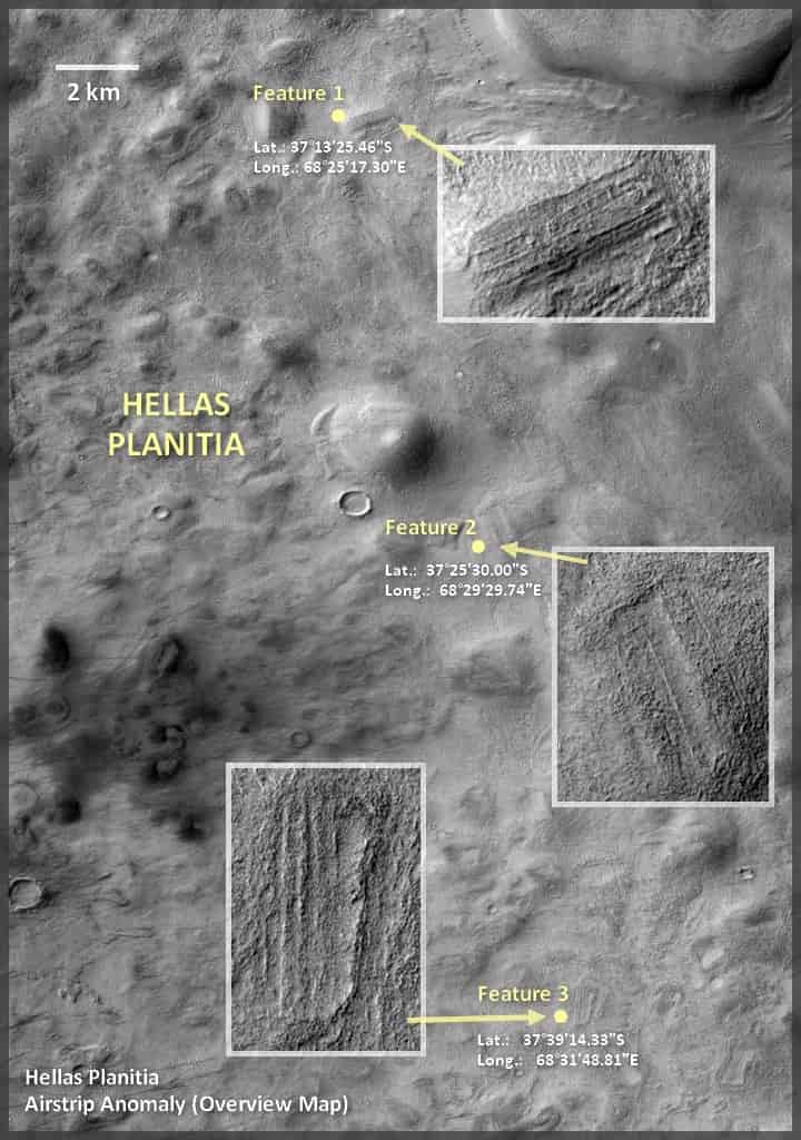 Θαμμένα «Ερείπια» στην Περιοχή ΕΛΛΑΣ του Άρη (εικόνες)