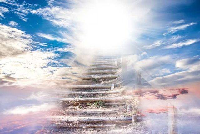 Σκάλα για το ταξίδι της ψυχής προς τον ουρανό